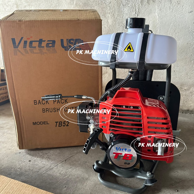 【100%ORIGINAL】VICTA TB52（52cc）Brush Cutter Mesin Rumput(USA TECHNOLOGY ...