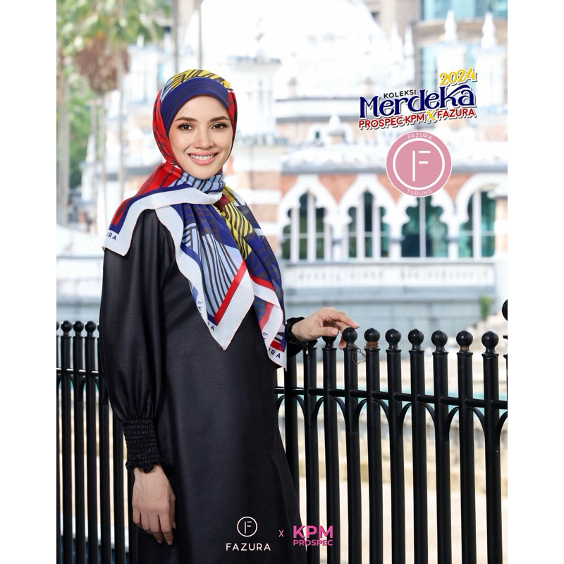 TUDUNG FAZURA X KPM KOLEKSI MERDEKA 2024 (Free Exclusive Merdeka ...
