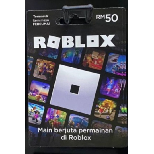 Roblox Gift card malaysia RM 50 !!(CAN POST AROUND MALAYSIA and free ...