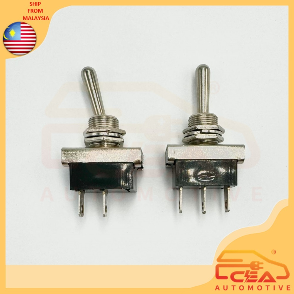 1 PCS ROCKER TOGGLE ON OFF SWITCH 12V 24V 2PIN 2WAYS (ON/OFF) 3PIN ...