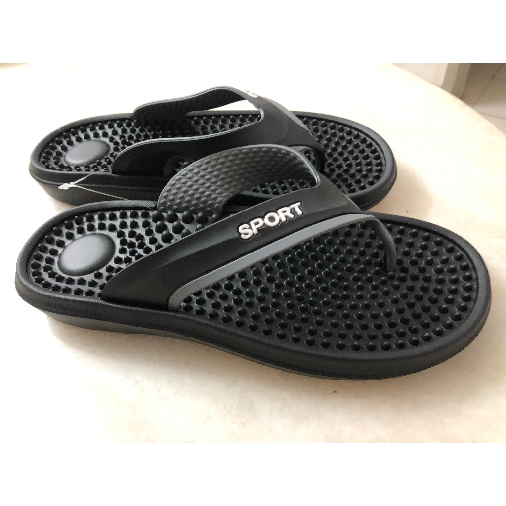 Men's Slipper (Black) / Men's Slipper / Flip Flop / Selipar Lelaki ...