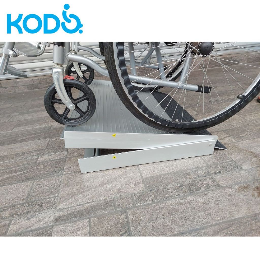 KODO Aluminum Wheelchair Ramp-Height Adjustable - Hand Carry. Portable ...