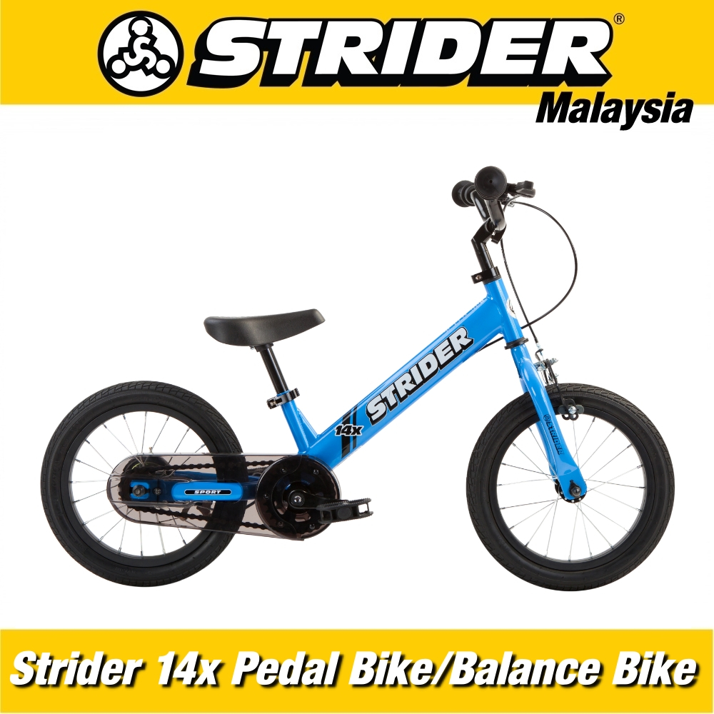 Strider 14x Sport Balance Bike Pedal Bike 2 in 1 Shopee Malaysia