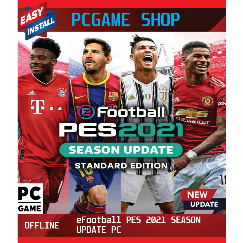 【Update 2025】eFootball PES 2021 + Patch 2024/25 PC PC Game Full Game PC Offline Shopee