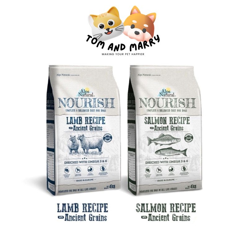 Alps Natural Nourish Dog Food 15kg Lamb/Salmon Shopee Malaysia