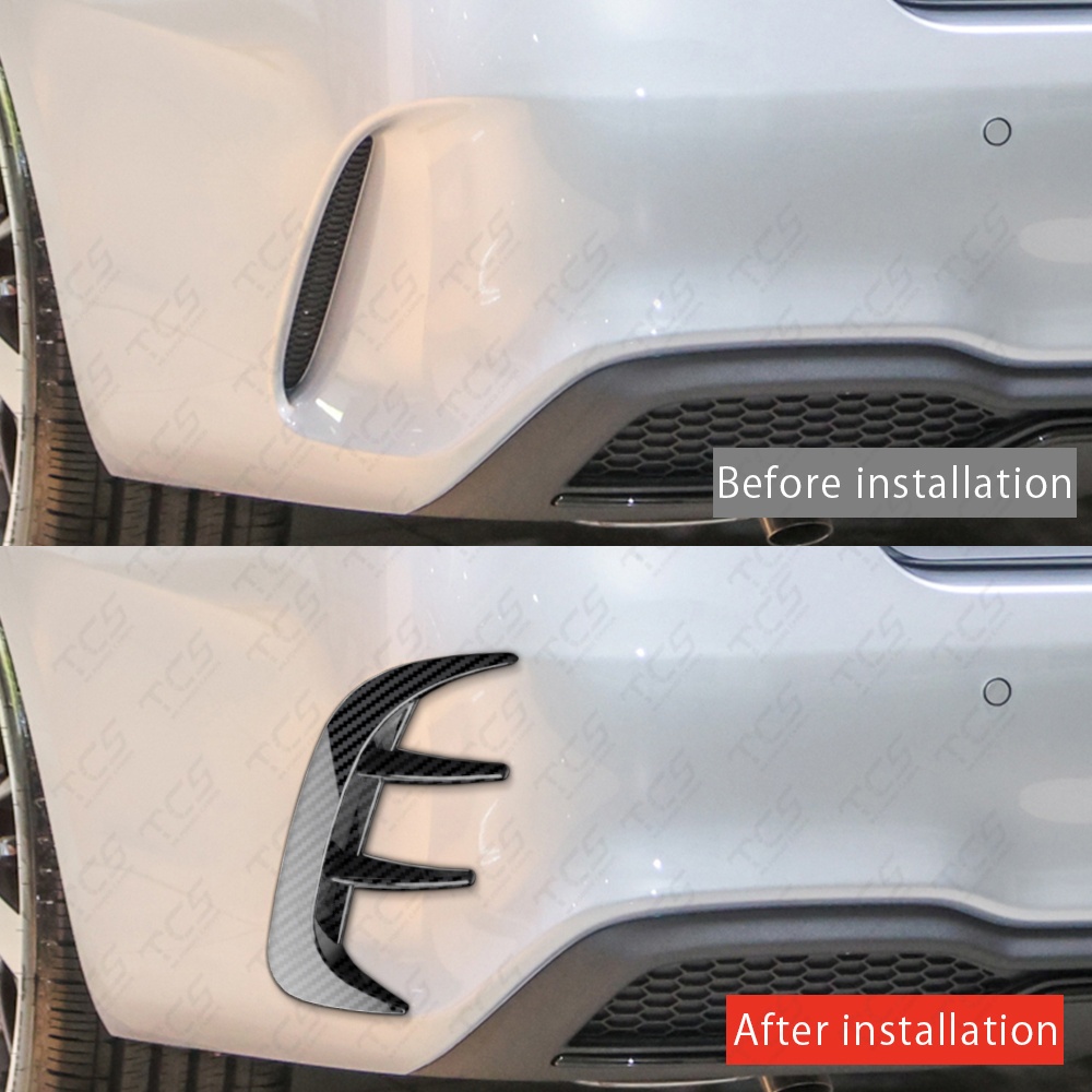 TCS PROTON SAGA VVT MC2 2022-2024 CAR REAR BUMPER CANARD V2 BODY KIT ...