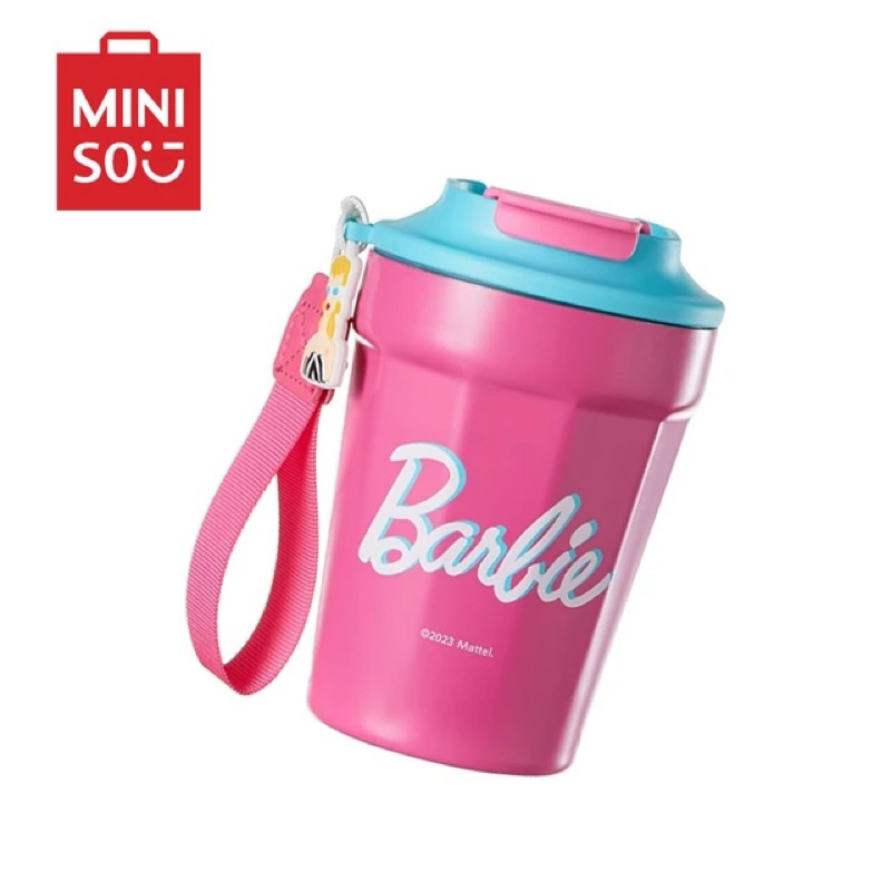 [READYSTOCK] MINISO Barbie Stainless Steel Desk Tumbler Cup 390ml