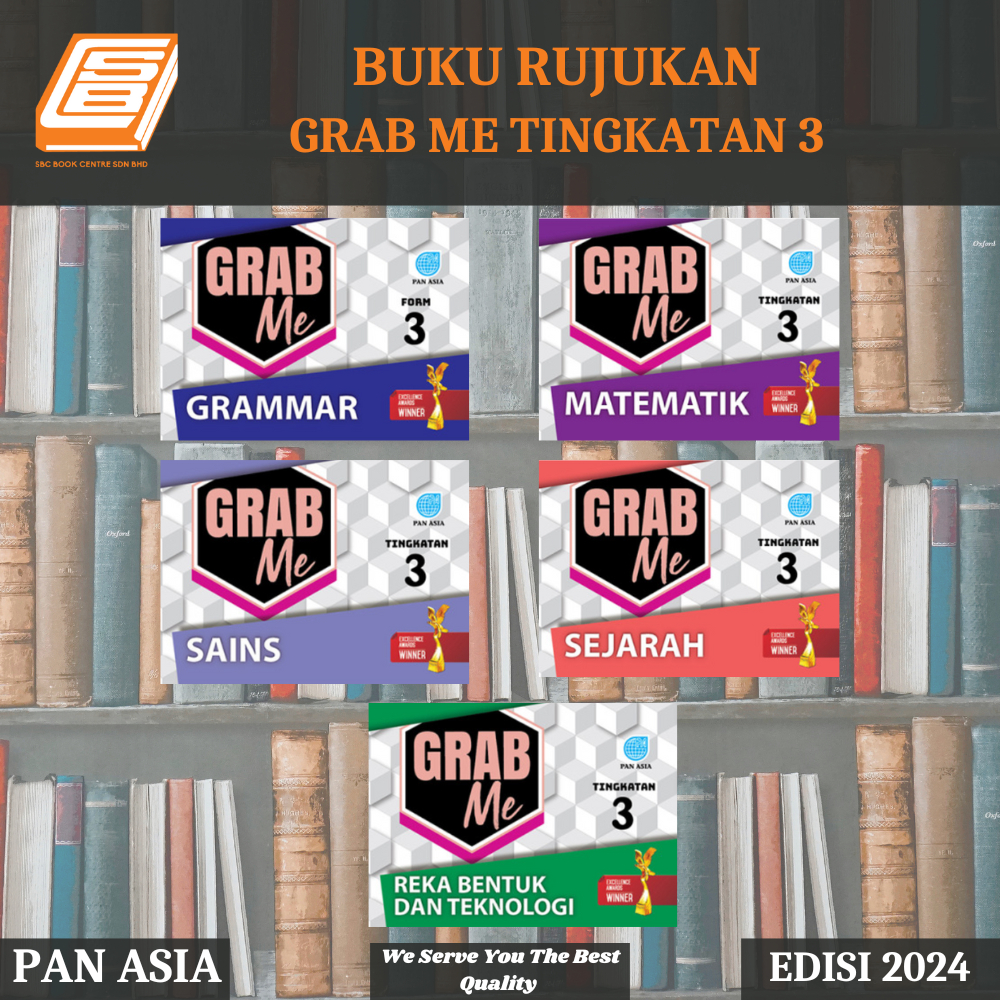 [SBCB] Buku Rujukan : Grab Me Tingkatan 3 ( Pan Asia ) | Shopee Malaysia