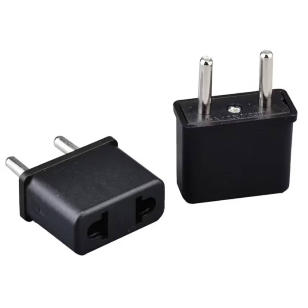 ADAPTOR 2 ROUND SOCKET INPUT PIN | Shopee Malaysia