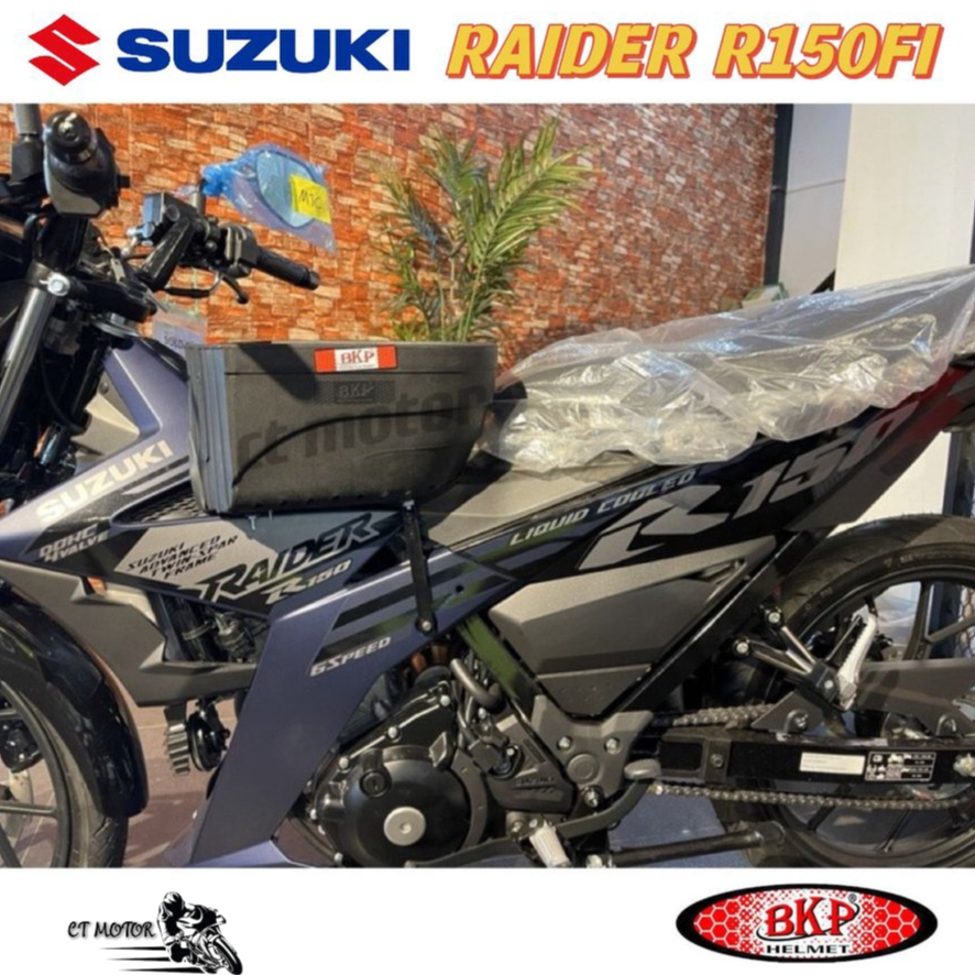 CT MOTOR SUZUKI Raider R150 Fi BKP Bakul PVC Original Motorcycle Raga ...
