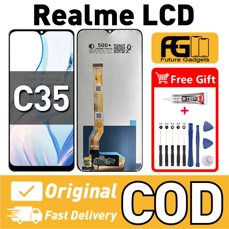 LCD REALME C35 Compatible For ORIGINAL LCD Skrin Touch Screen ...