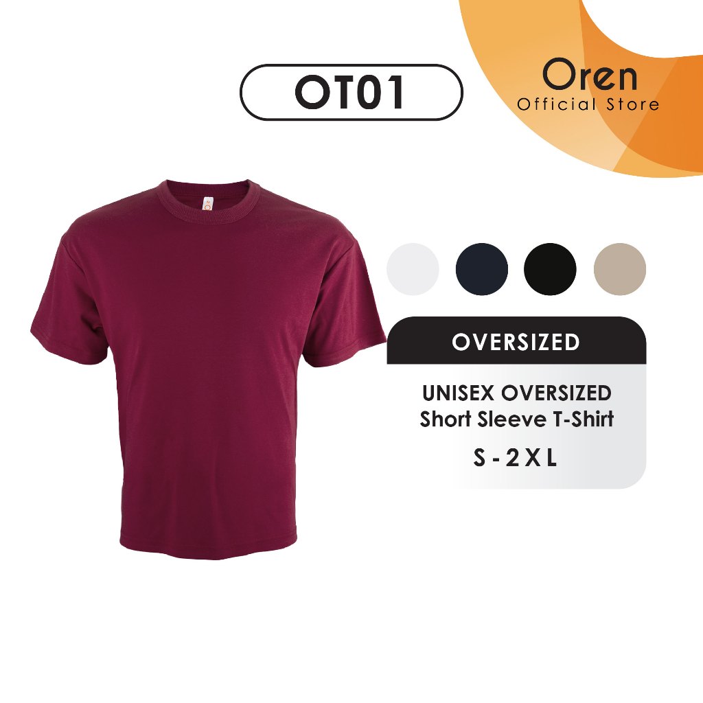 Oren Sport OT Oversized Tee OT01 | Shopee Malaysia