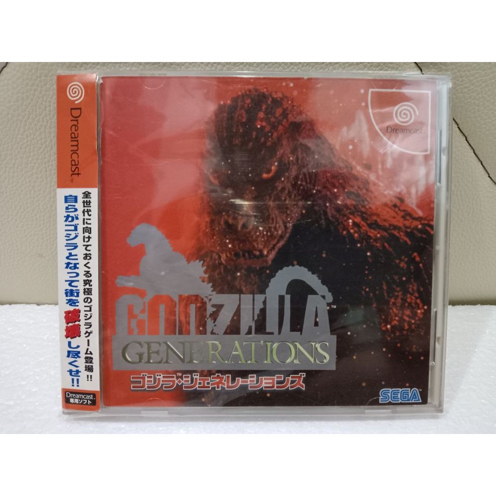 [USED] SEGA DC / SEGA DREAMCAST GODZILLA GENERATIONS (JAPANESE LANGUAGE ...