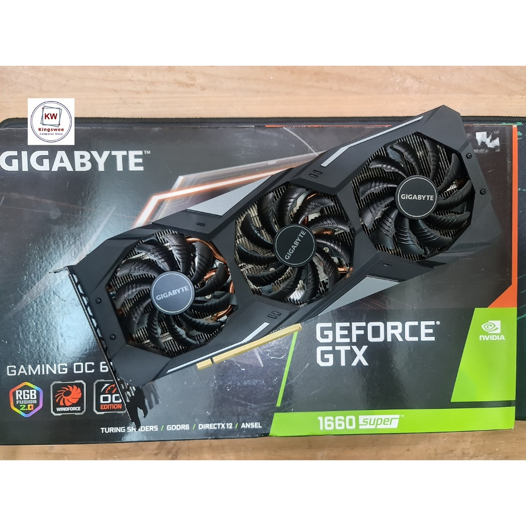 Oc 6gb Gddr6 Gtx 1660 Super Gigabyte Fan VGA Colorful GeForce GTX