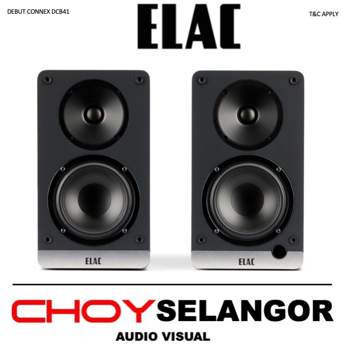 Elac Debut ConneX DCB41 Powered Speaker – Pair | Shopee Malaysia
