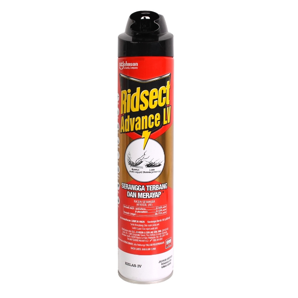 Ridsect Advance LV Aerosol (525ml) | Shopee Malaysia