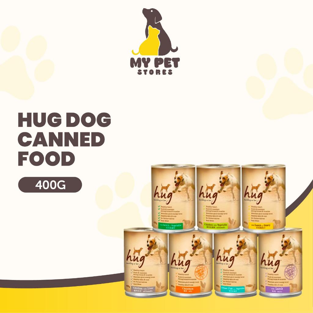 Hug Dog Canned Food 400g Dog Wet Food (Chicken/ Chicken Liver/Chicken ...