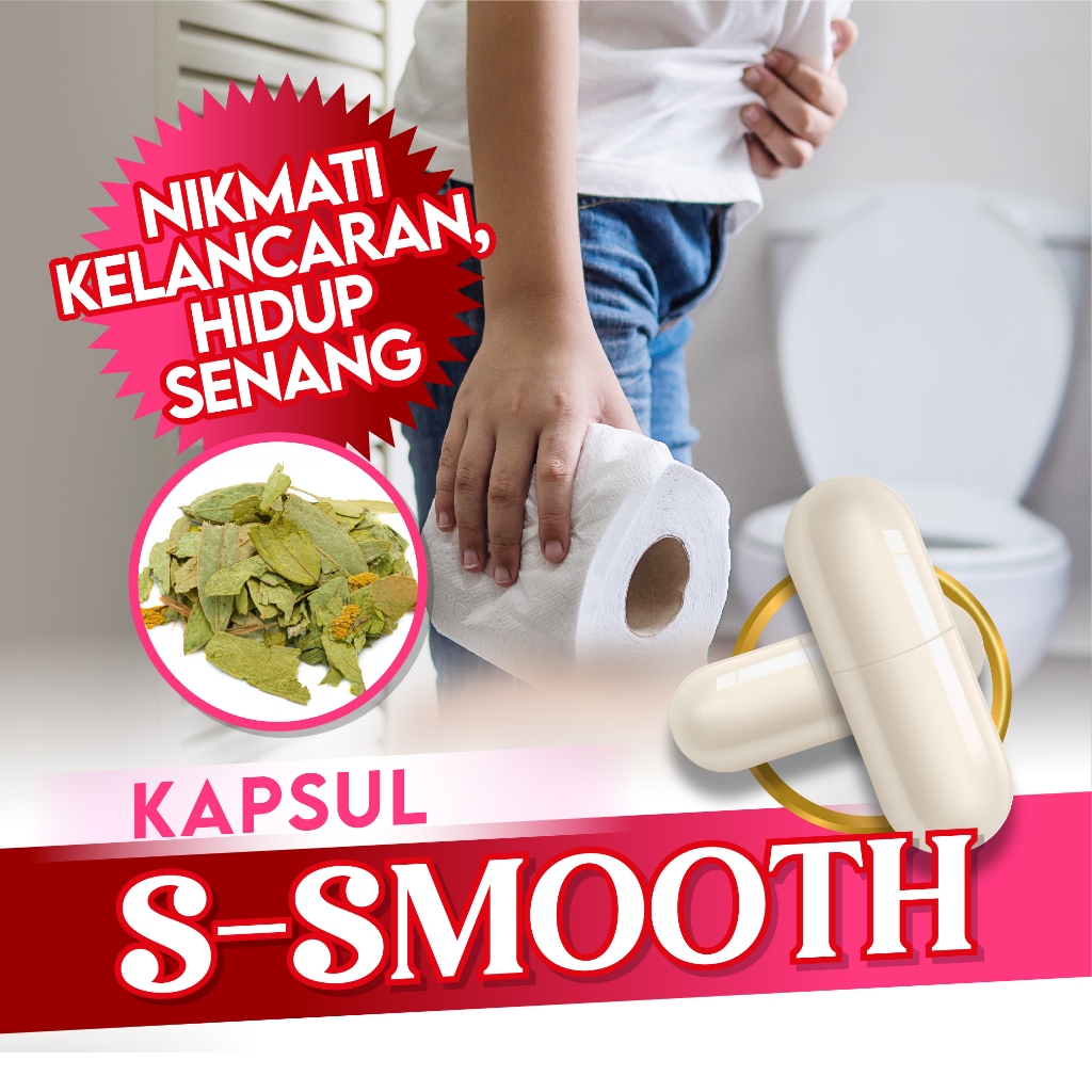 KAPSUL SENNA - (KAPSUL S-SMOOTH) | Shopee Malaysia
