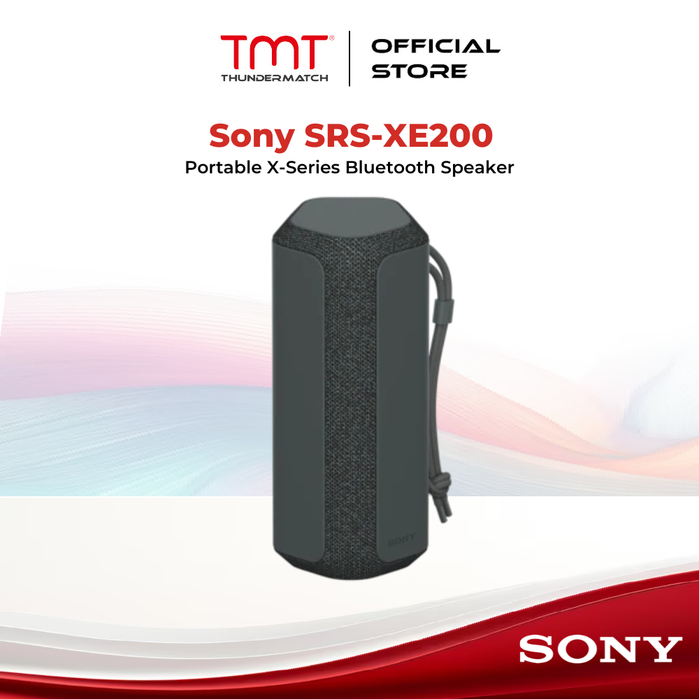 NEW Sony SRS-XE200 X-Series Wireless Portable-Bluetooth-Speaker, sale Light Grey