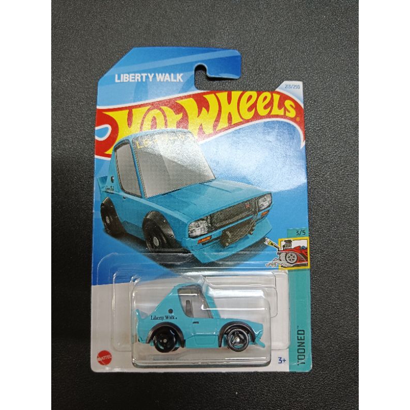 Hot Wheels Nissan Skyline 2000GT-R LBWK (Tooned) 3/5 – 1:64 Modellauto, Sammlerstück