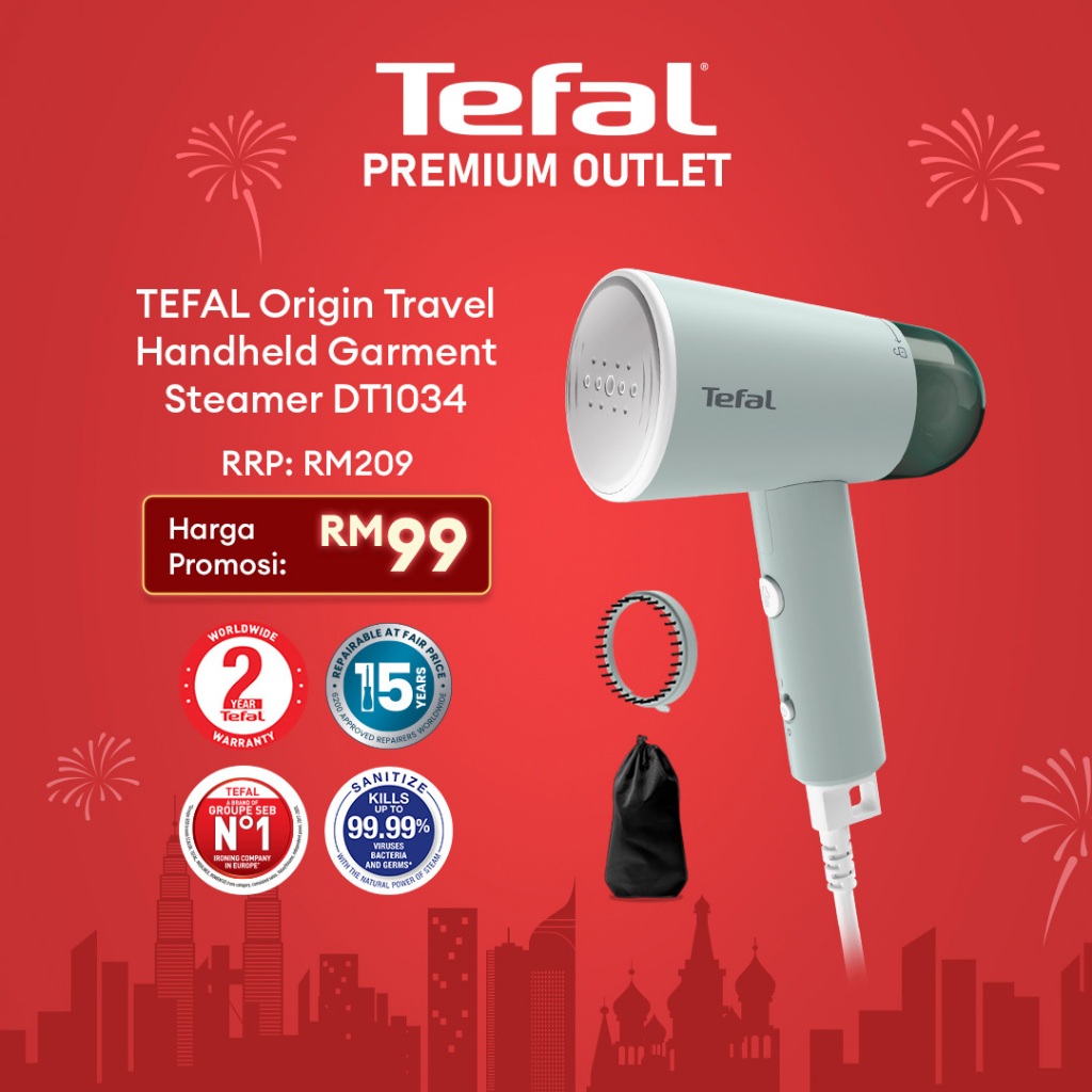 Tefal Origin Travel DT1020 (1200 W, 20 g/min) - buy at