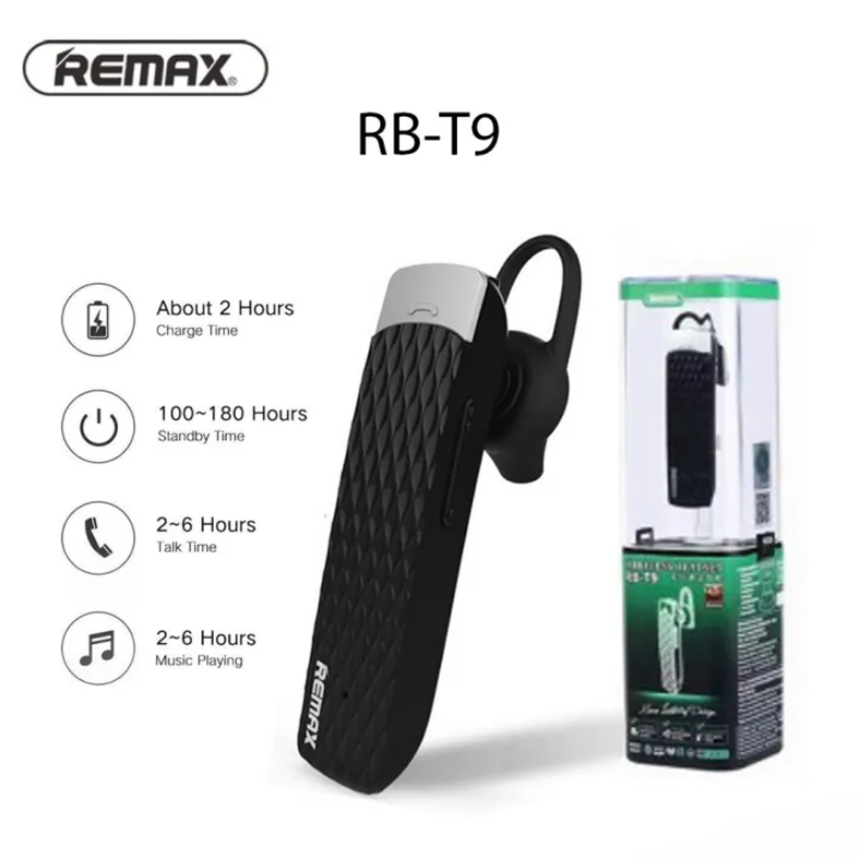 BLUETOOTH HEADSET REMAX RB-T9 / MOUSE PAD LOGITECH ANTI SLIP | Shopee ...