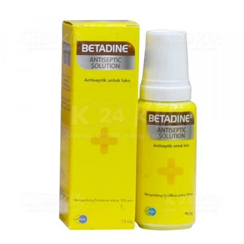 Betadine Antiseptic Solution Ubat Luka Shopee Malaysia