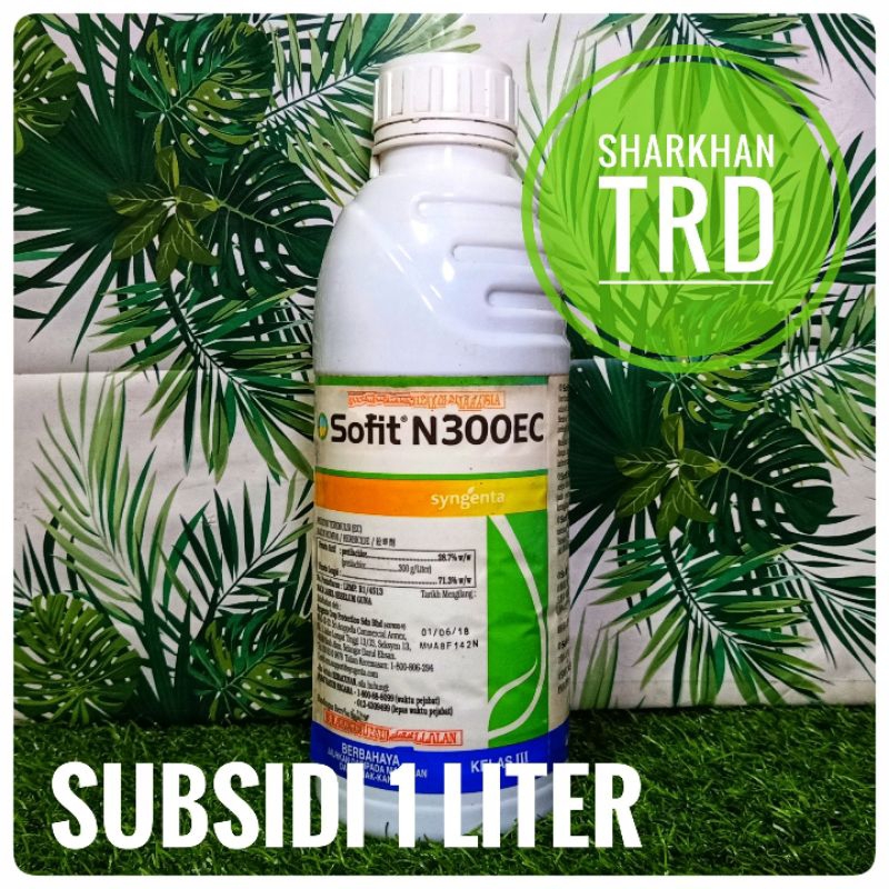 Botol 1 Liter SOFIT N300EC Sygenta Racun Rumpai Dalam Padi Pretilachlor ...