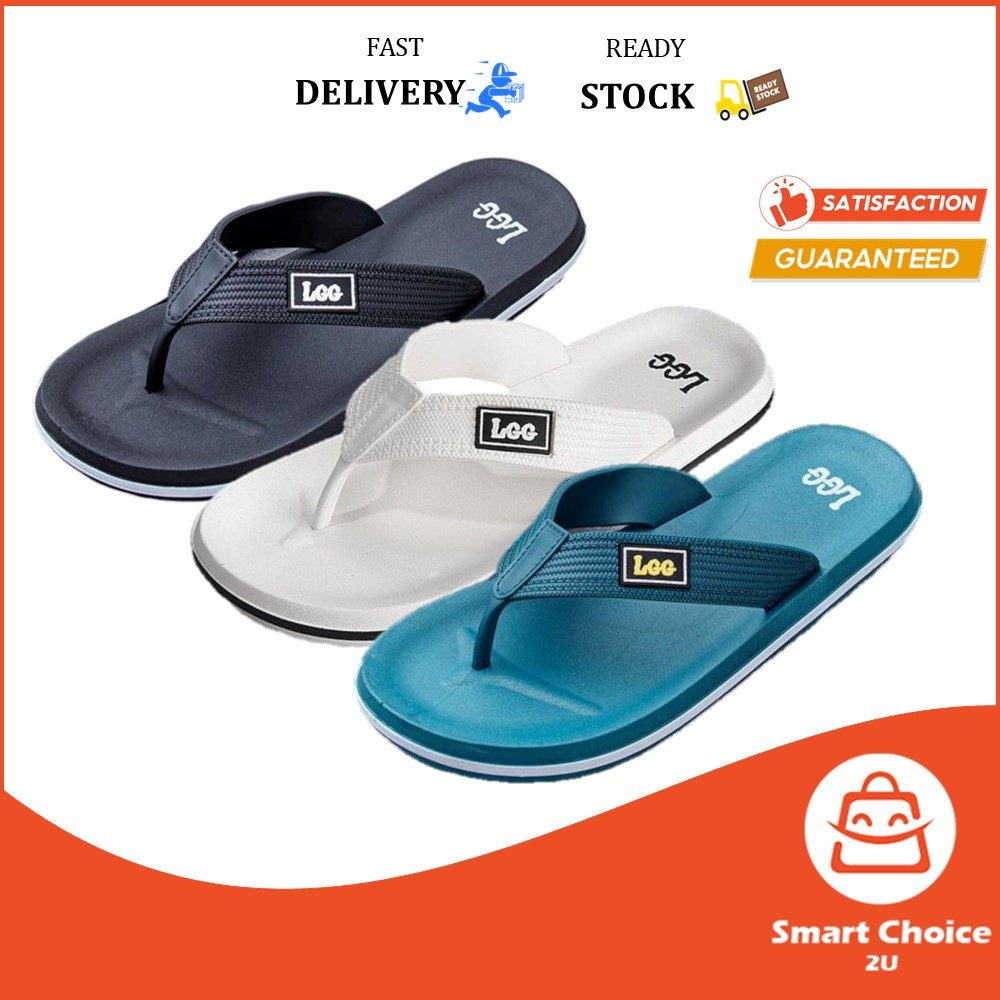 Smartchoice Men Big Size Solid Color High end Daily Outdoor Flip Flops Sandals Shopee Malaysia