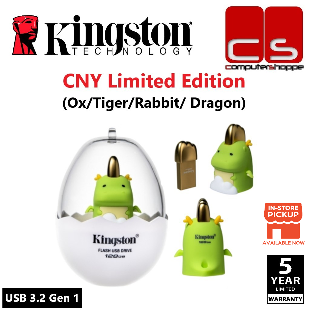 Kingston CNY Series Limited Edition USB Flash Drive - 64GB/128GB (Ox ...
