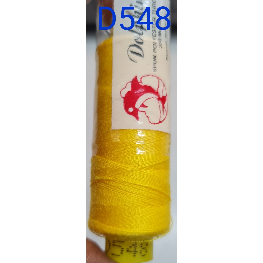 BENANG JAHIT KUMPULAN KUNING/YELLOW GROUP/ BENANG DOLPHIN/ DOLPHIN ...