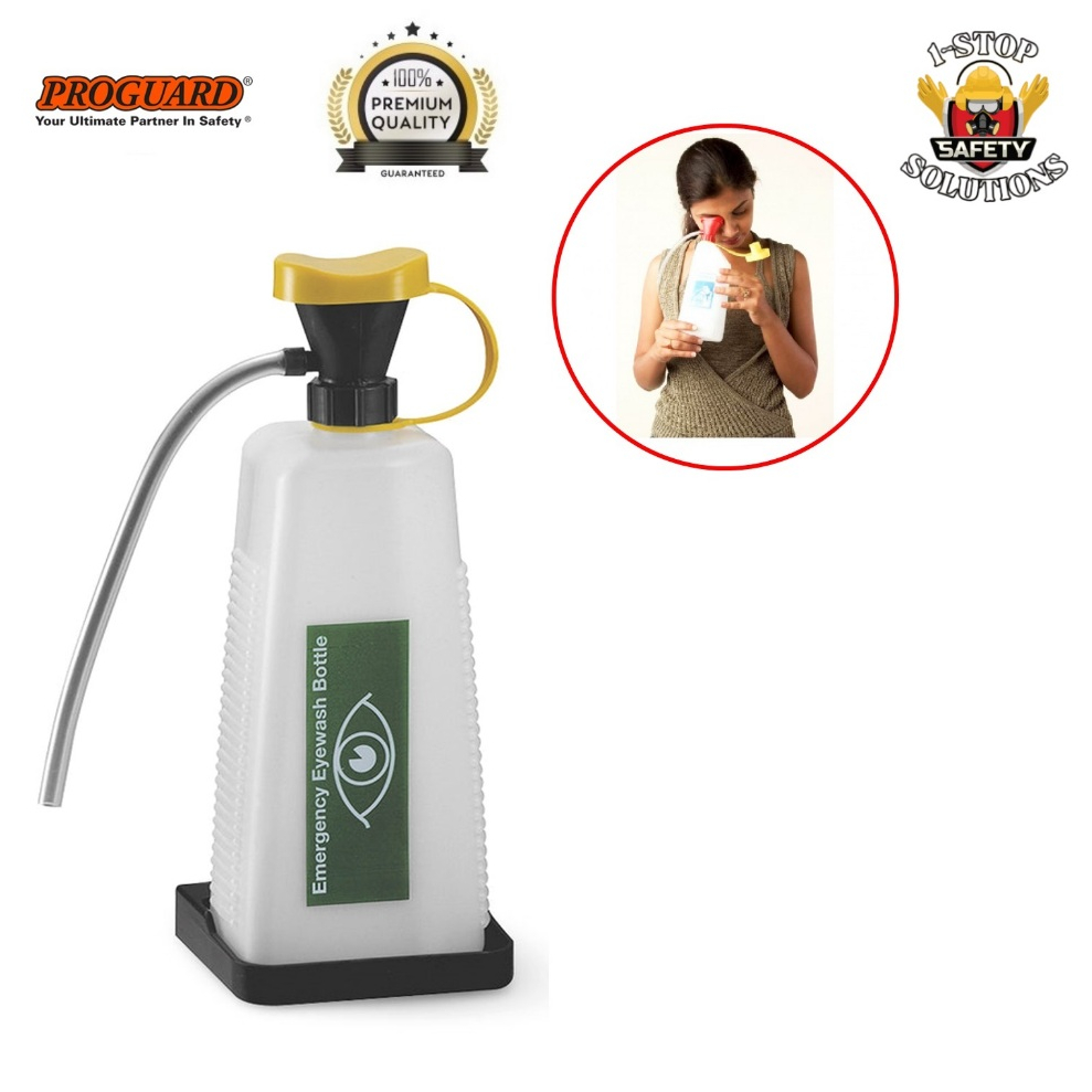 Proguard 500ml Durable Emergency Squeeze Eyewash Bottle and Eyewash ...