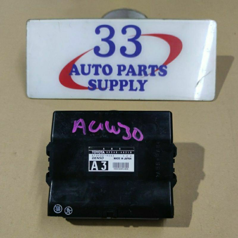 TOYOTA HARRIER ACU30 ABS MODULE(ORIGINAL USED JAPAN) | Shopee Malaysia
