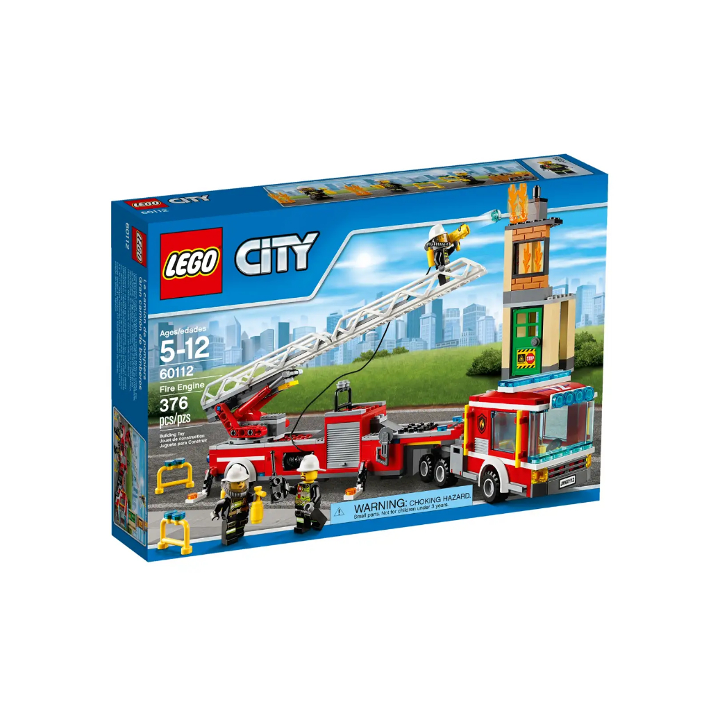 BrickMonster Lego 60112 City Fire Engine Shopee Malaysia
