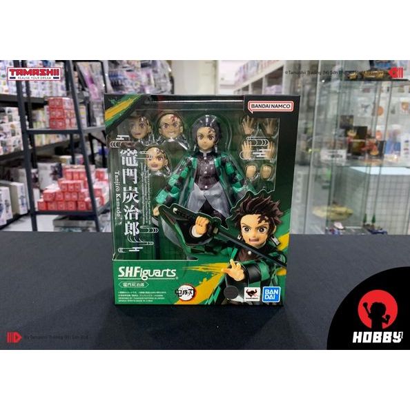 Figurine S.H.Figuarts Tanjiro Kamado Demon Slayer - Édition Bandai, 14 Cm, Articulée, Neuve Du Japon