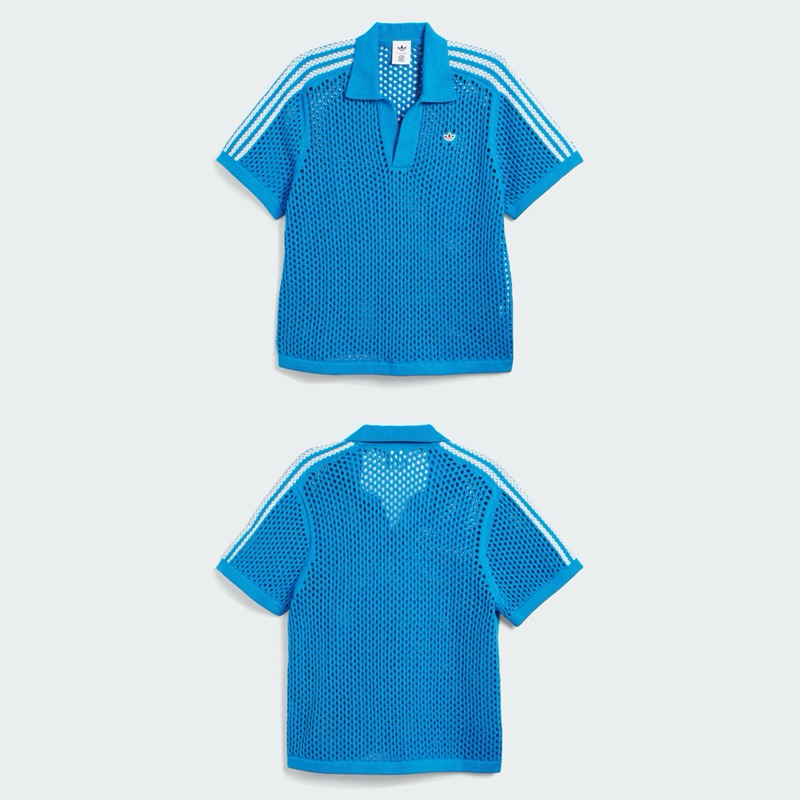 CLOT X ADIDAS CROCHET POLO | Shopee Malaysia