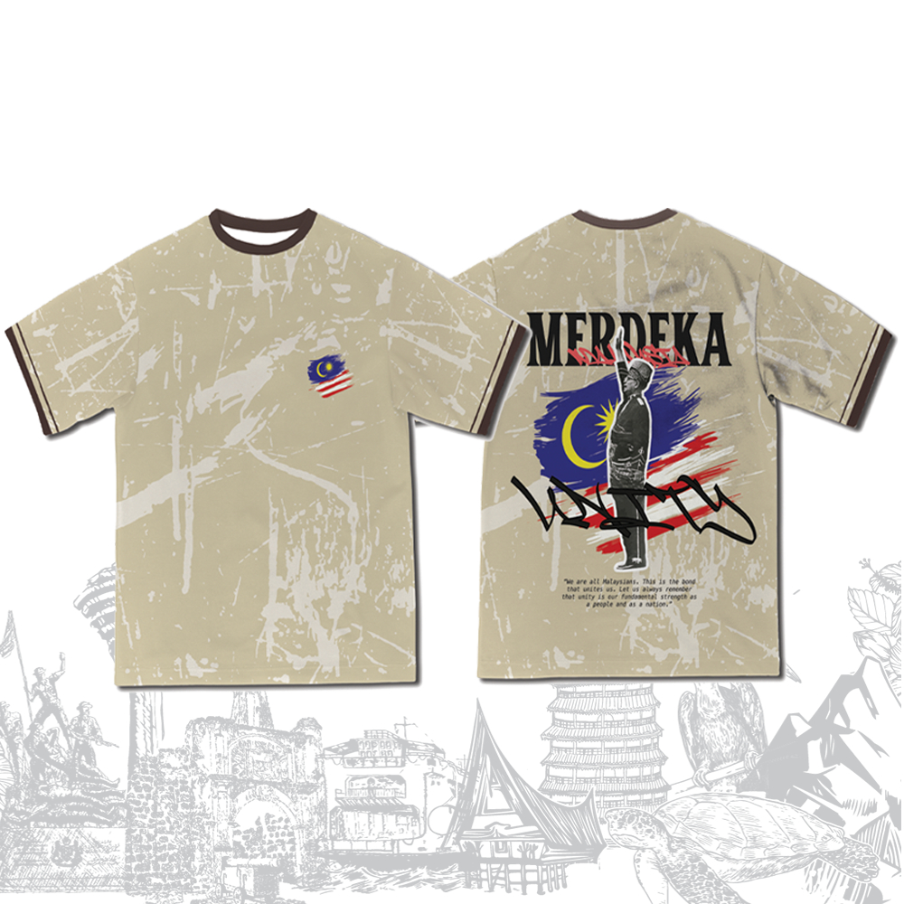 Axellent Prints Merdeka Unity Street Baju Hari Kemerdekaan Jersey ...
