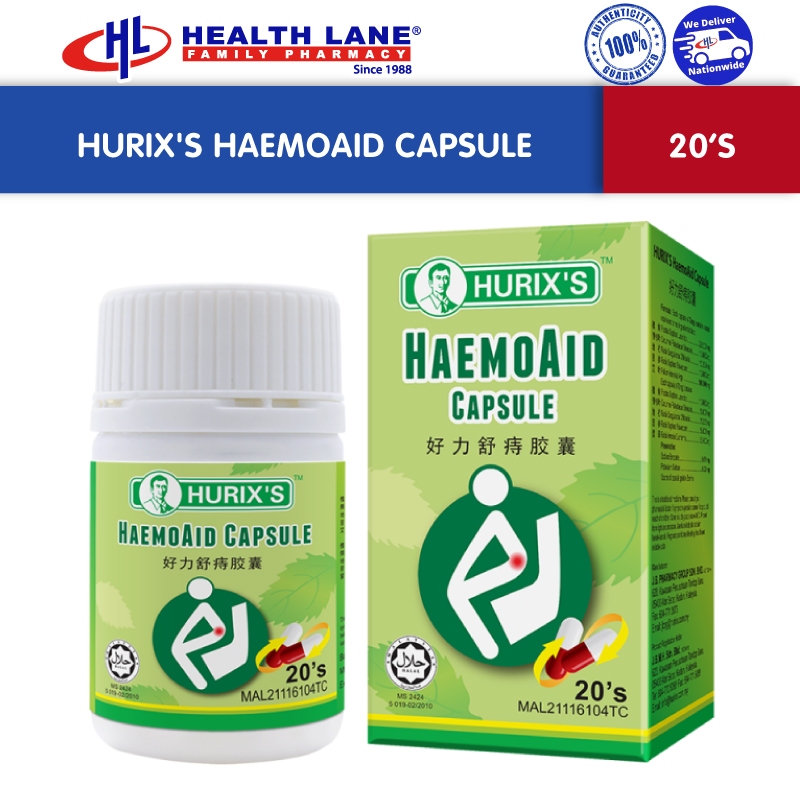 HURIX'S HAEMOAID CAPSULE (20'S) | Shopee Malaysia