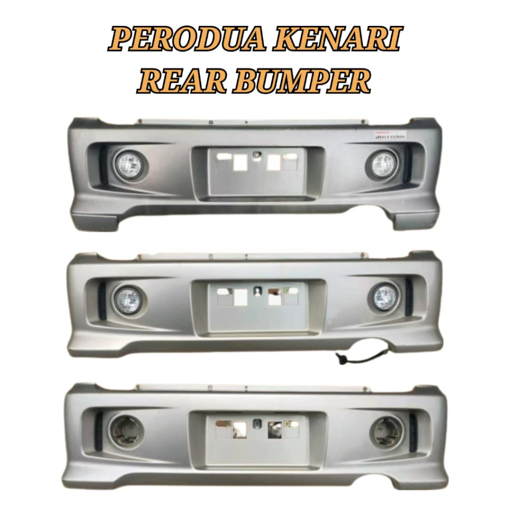 🇯🇵🇯🇵 Rear Bumper / Bumper Belakang Perodua Kenari Bumper Belakang ...
