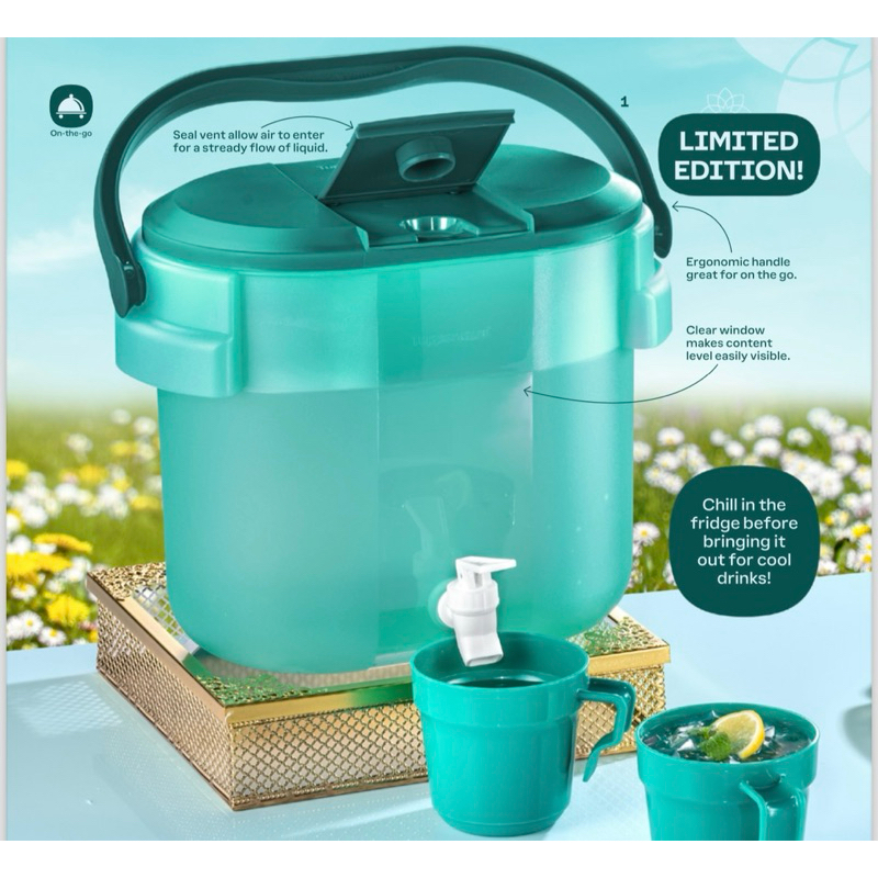 TUPPERWARE OutDoor Cooler 8.7L #tupperware #original #outdoor #cooler ...