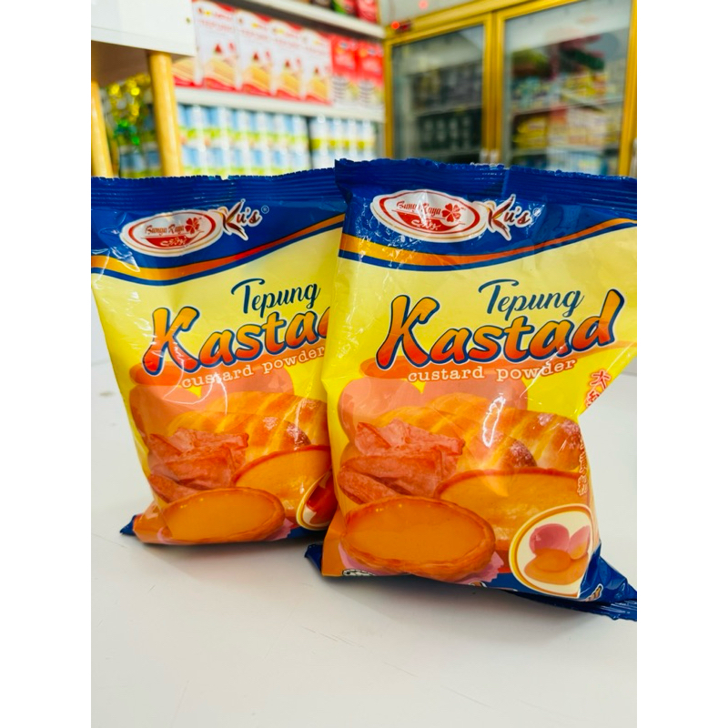 TEPUNG KASTAD CAP BUNGA RAYA / CUSTARD POWDER BUNGA RAYA | Shopee Malaysia
