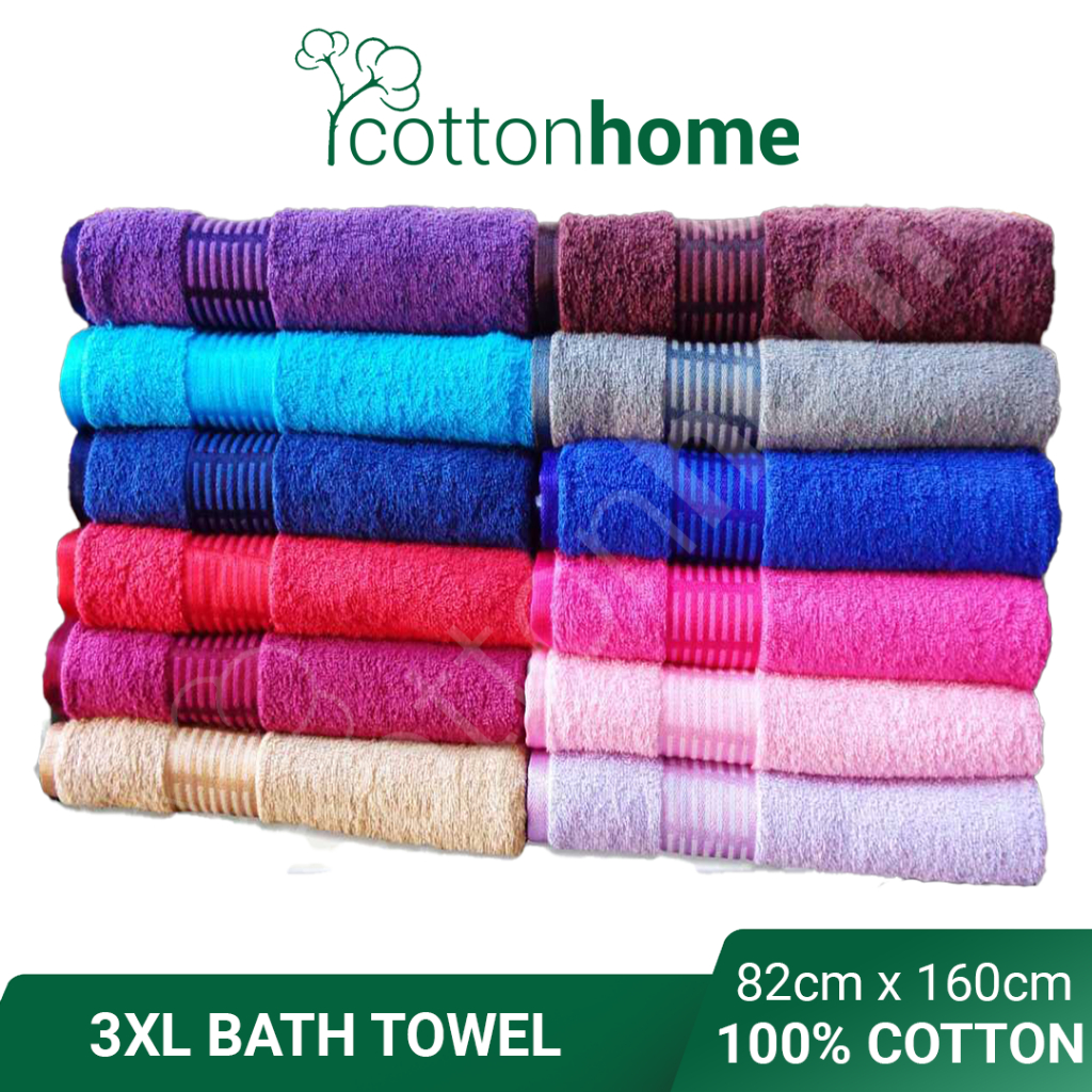 XXXL Luxury 100 Egyptian Cotton Premium Hygro Cotton Towel Tuala mandi Premium Brand Liz Claiborne Shopee Malaysia