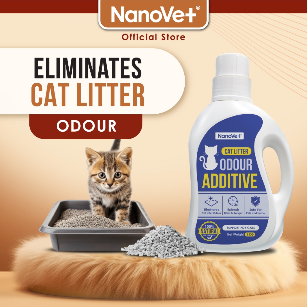 Nanovet® Cat Litter Odour Additive (1KG) | Shopee Malaysia