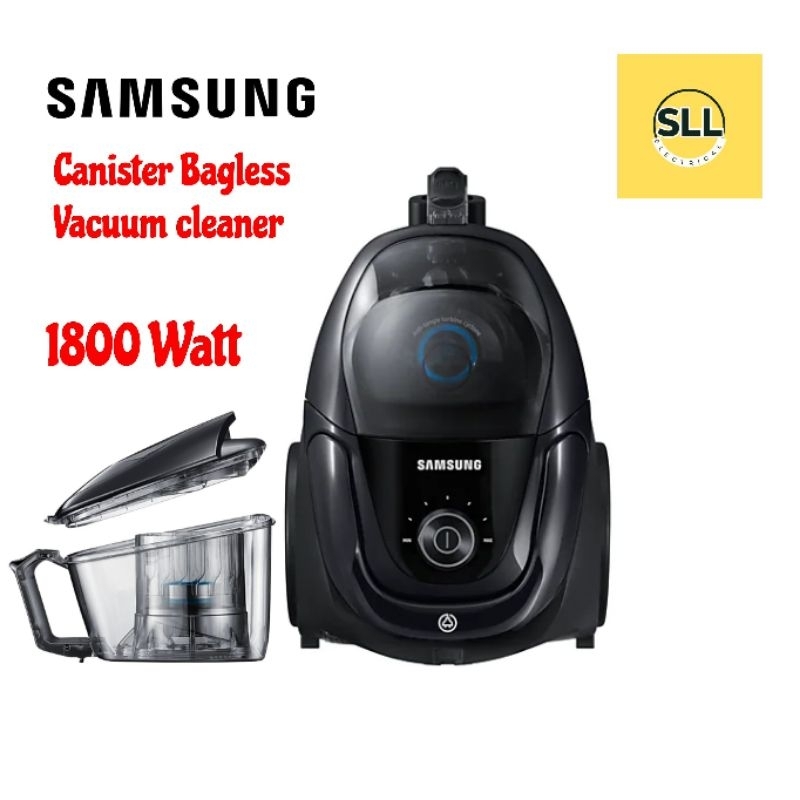 SAMSUNG CANISTER BAGLESS VACUUM VC18M3160/ME( 1800W) | Shopee Malaysia