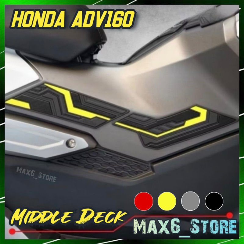 Honda ADV160 Middle Deck Cover ADV 160 Rubber Sticker Protector Inner ...