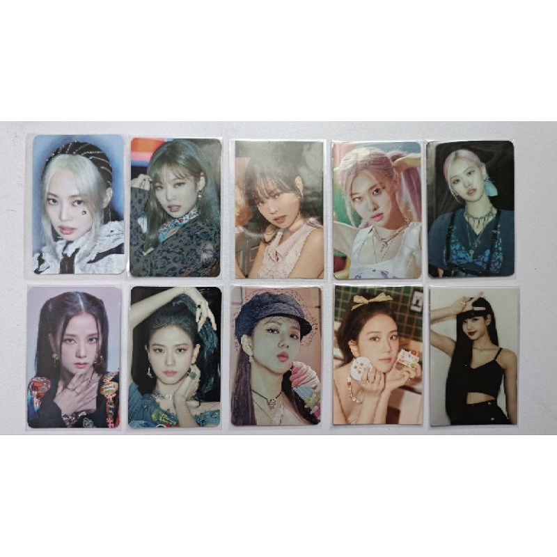 Blackpink Official Photocard Jennie Jisoo Rose Lisa 4+1 Summer