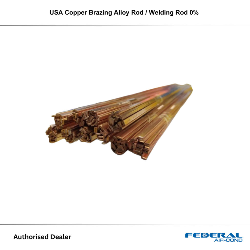 Copper Brazing Alloy Rod (500mm) 0 Silver Phos Copper Rod Welding Rod