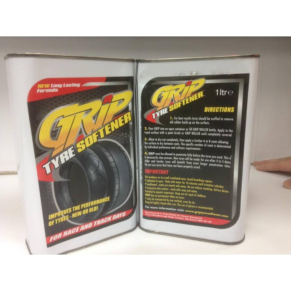 Grip Tyre Softener Improves The Performance Of Tires New Or Old Race