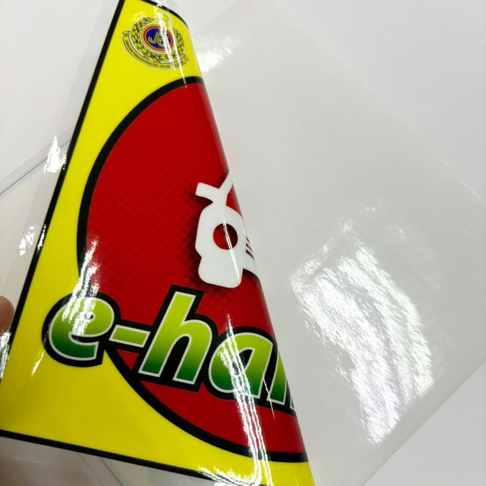 Removable E-Hailing Sign Windscreen E-hailing P OKU Sticker Removable 1 ...