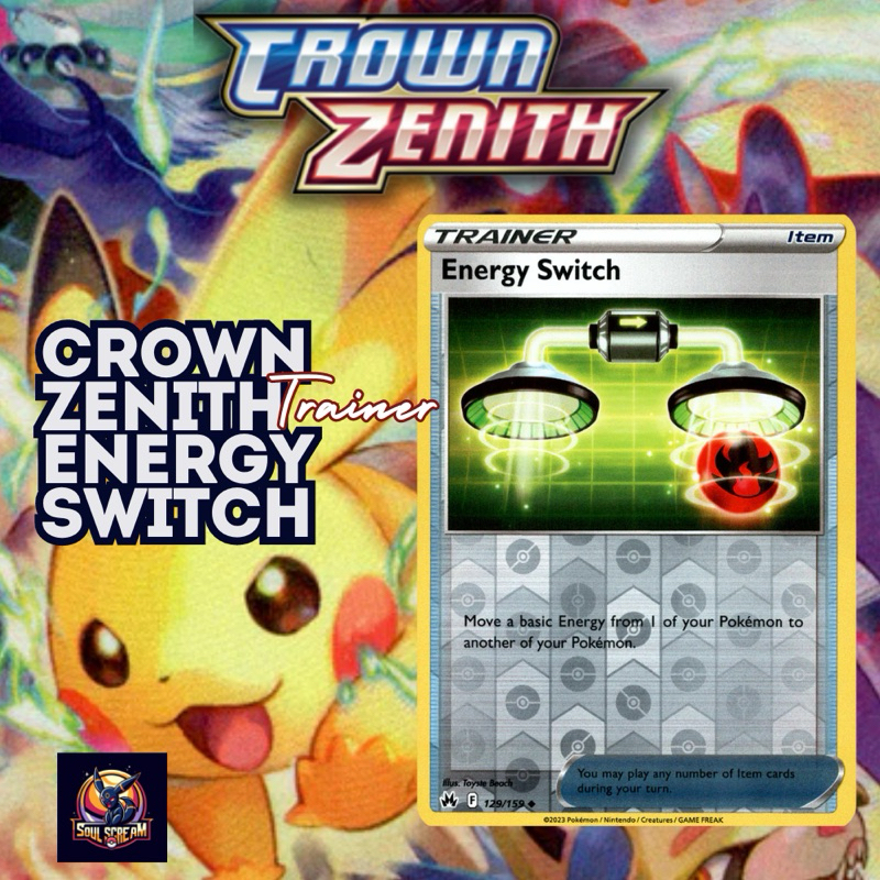 Pokemon TCG Energy Switch 129/159 Crown Zenith Card | Shopee Malaysia